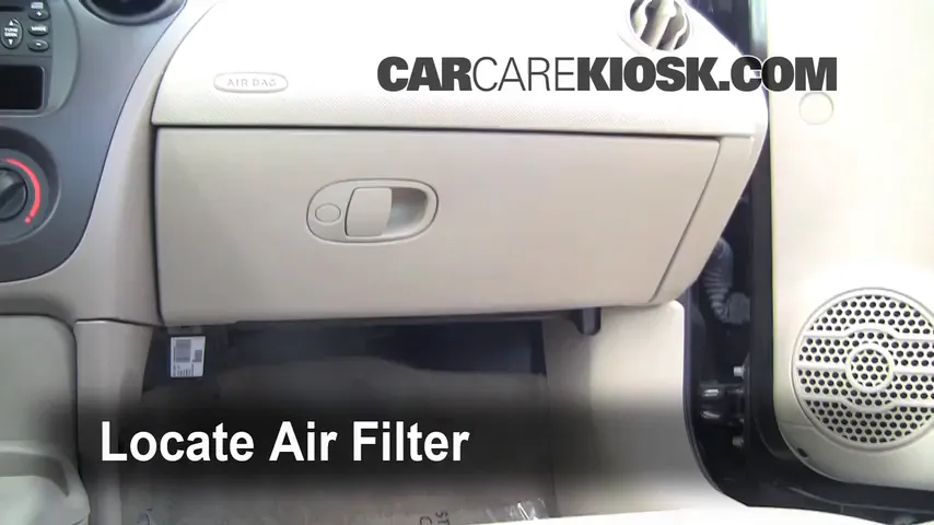 2003 Saturn Ion-2 2.2L 4 Cyl. Sedan Air Filter (Cabin)